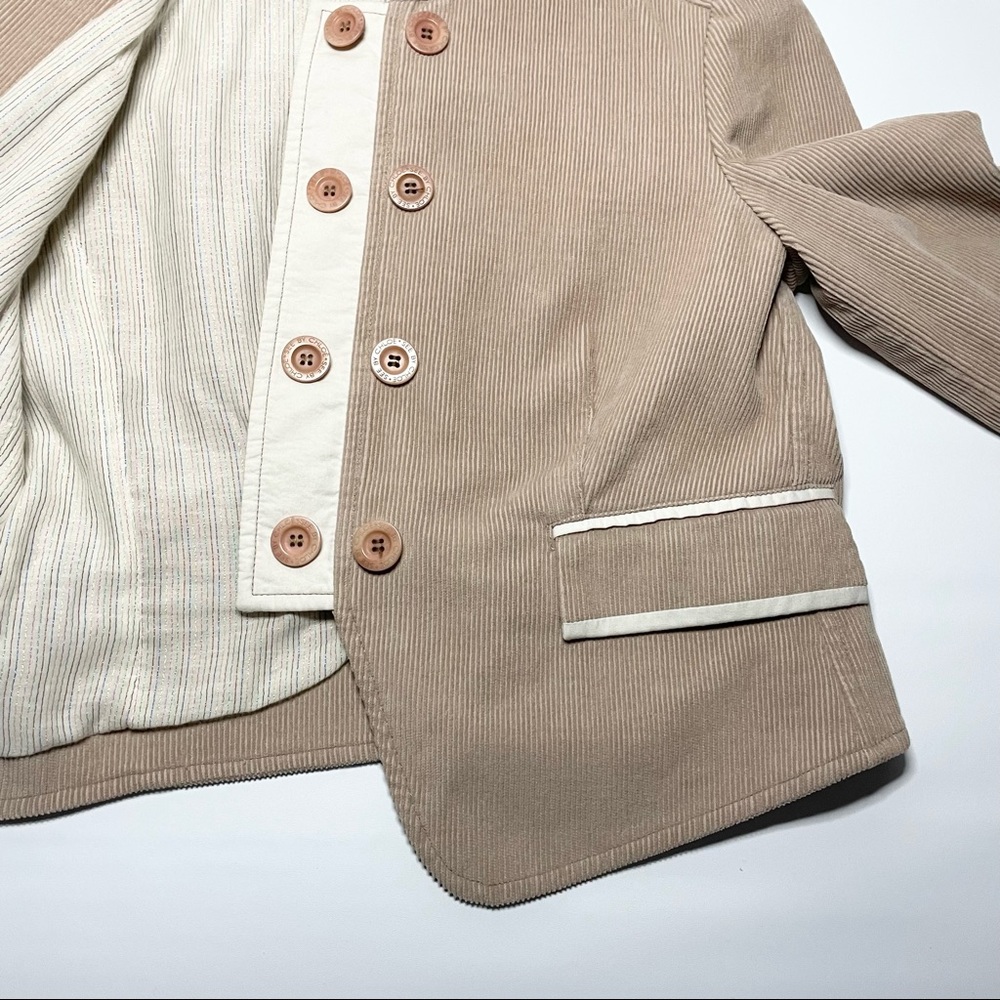 See By Chloe 8 Corduroy Jacket/Blazer Tan/Beige - Picture 6 of 9